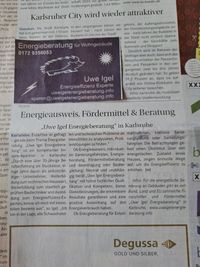 Zeitungsartikel und Anzeige Wochenblatt 24.03.2023